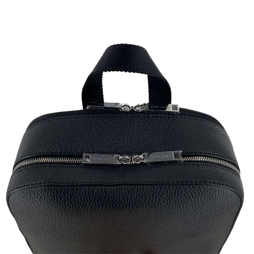 BOSS Black Soft Grain Crosstown Slim Backpack - Image 4