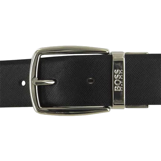 BOSS Otardo Black/Brown Reversible Belt - Image 3