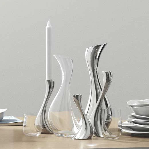 Georg Jensen Glass Cobra Carafe - Image 5