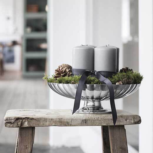 Georg Jensen Stainless Steel Bernadotte Dish on Stand - Image 5