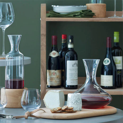 LSA International Signature Wine Carafe & Oak Cheese Board - Image 4