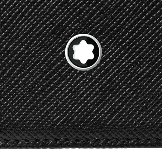 Montblanc Black Sartorial Double Flap Flip iPhone XS Case - Image 5