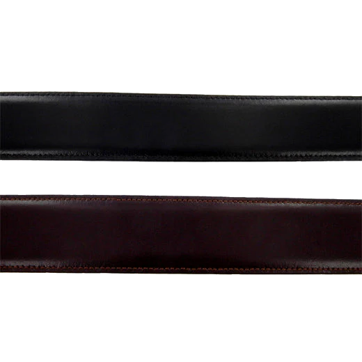 Montblanc Horse Shoe Pin Buckle Reversible Black/Brown Leather Belt - Image 5