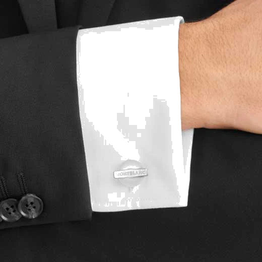 Montblanc James Dean Sterling Silver Cufflinks with Hidden Mirror - Image 3