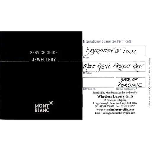 Montblanc James Dean Sterling Silver Cufflinks with Hidden Mirror - Image 4