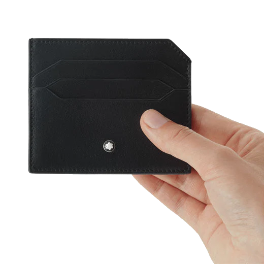 Montblanc Meisterstück Selection Soft Black 6CC Card Holder - Image 5
