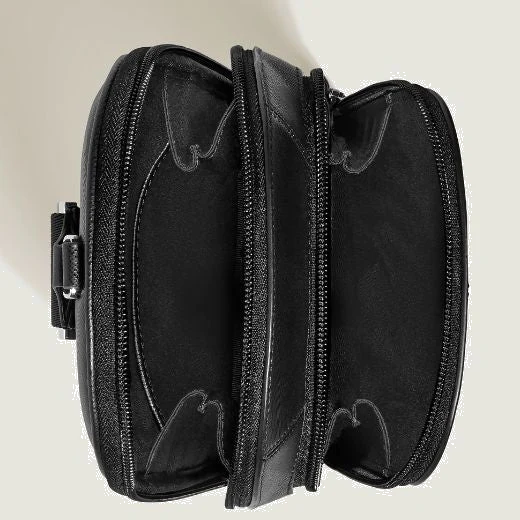 Montblanc Sartorial Black Leather Sling Bag - Image 7