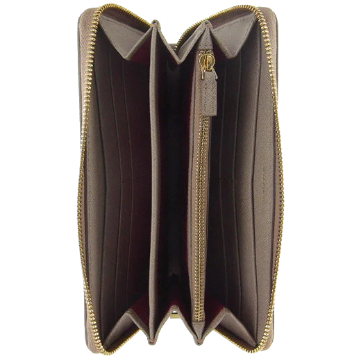 Montblanc Sartorial Taupe Textured Leather Long 8CC Wallet - Image 3