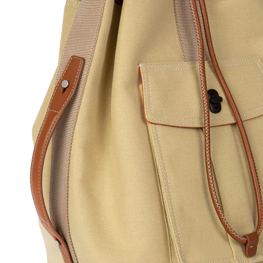 Paul Smith Cotton-Linen Canvas Sand Duffel - Image 5