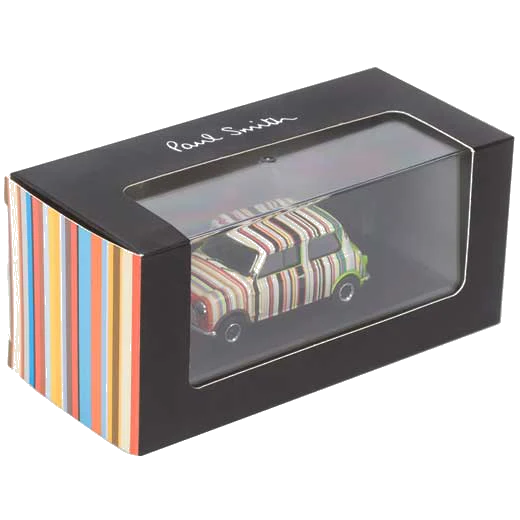 Paul Smith Mini Car Model with Signature Stripe Design - Image 4