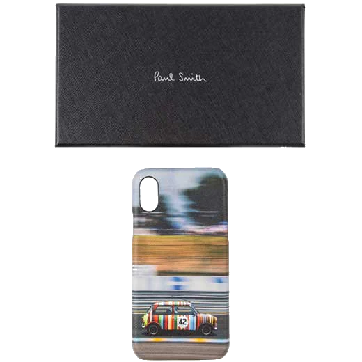 Paul Smith Racing Mini Print iPhone X Case - Image 3