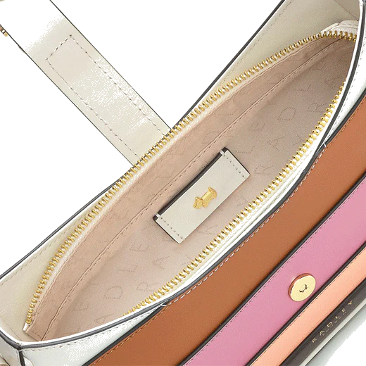 Radley Linden Gardens Stripe Medium Shoulder Bag - Image 3