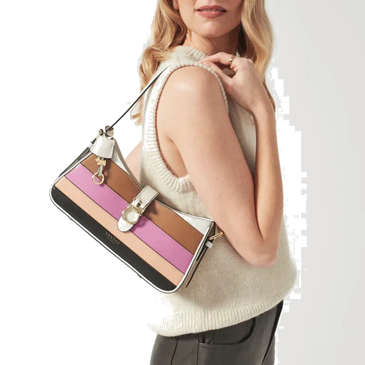 Radley Linden Gardens Stripe Medium Shoulder Bag - Image 4