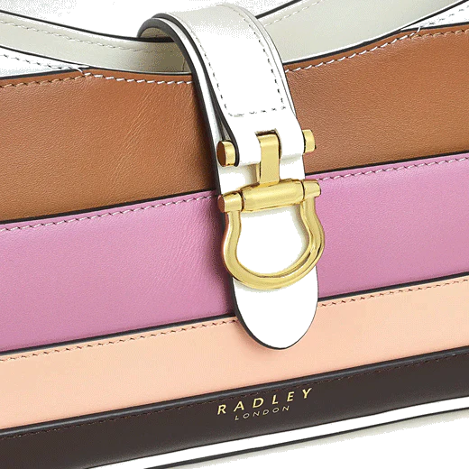 Radley Linden Gardens Stripe Medium Shoulder Bag - Image 5