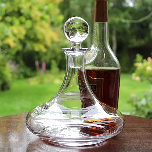 Royal Scot Crystal Classic Collection 75cl Ships Decanter - Image 3