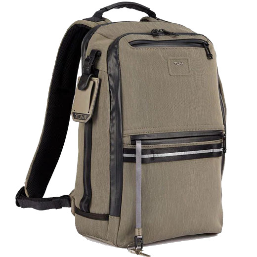 TUMI Alpha Bravo Brown Dynamic Backpack - Image 3