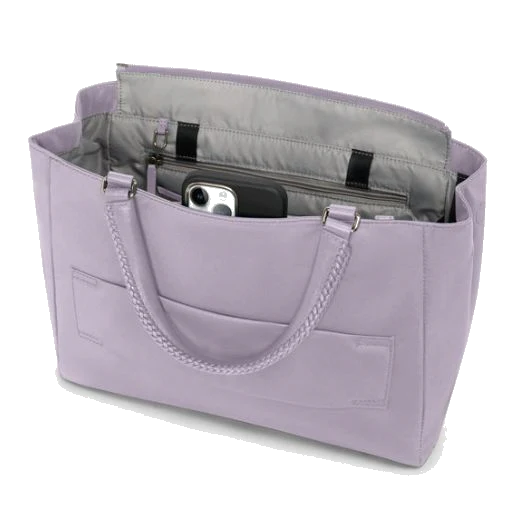 TUMI Voyageur Lavender Valetta Medium Tote Bag - Image 3