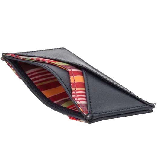 WOLF Navy Howard 7CC Card Holder - Image 3